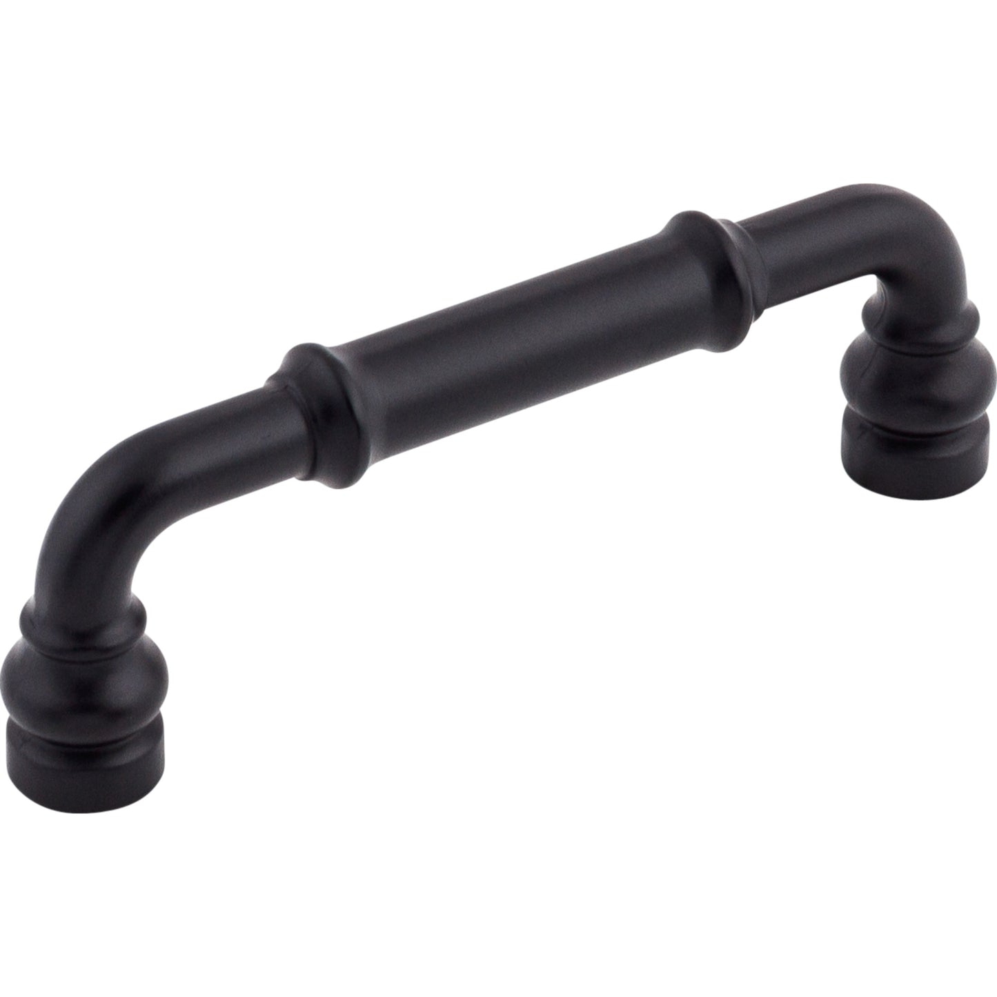 TOP KNOBS TK883BLK Brixton 3 3/4" Center to Center Bar Pull - Flat Black