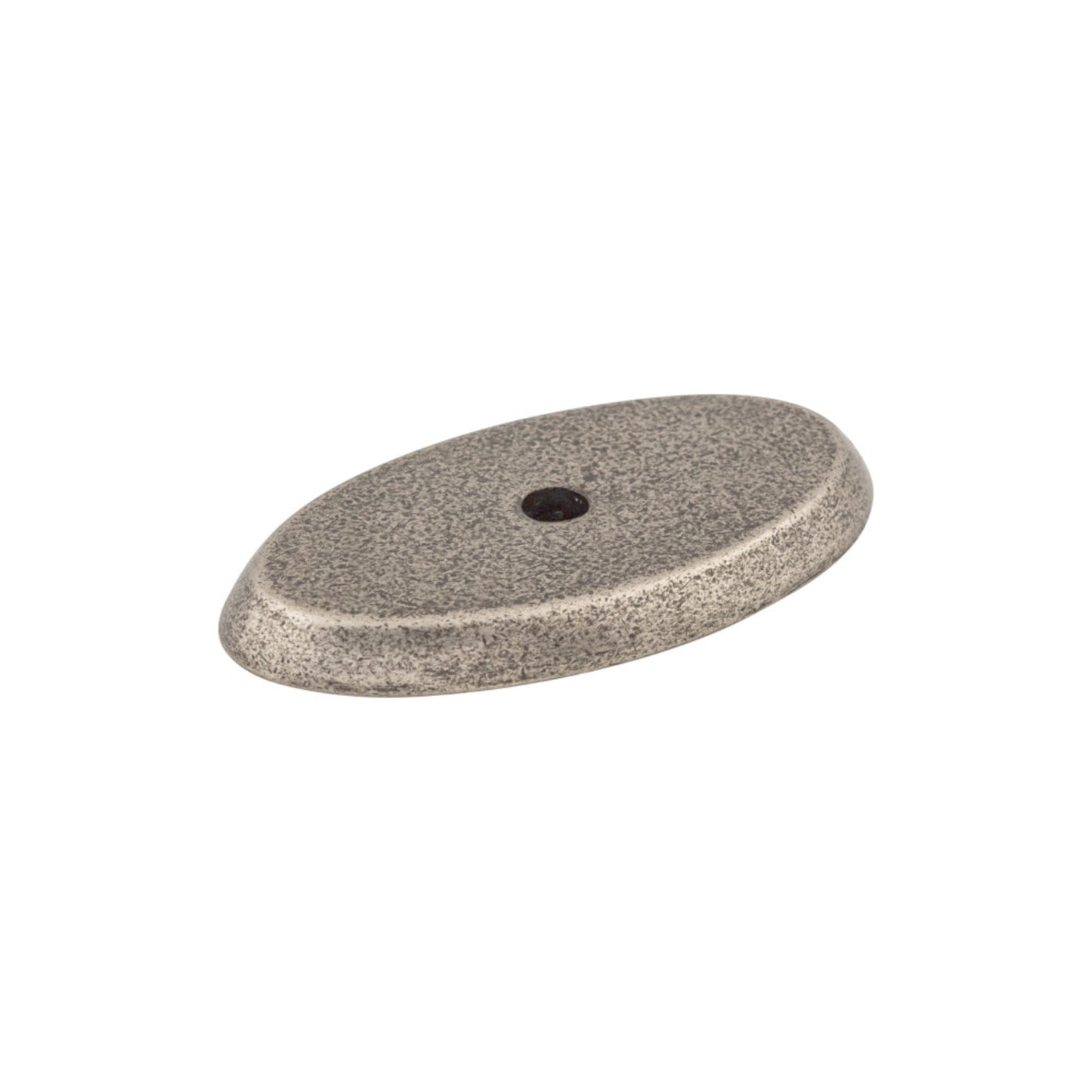 TOP KNOBS M1440 Aspen Oval Knob Backplate - Silicon Bronze Light