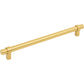 JEFFREY ALEXANDER 5224BG Key Grande 224 mm Center-to-Center Bar Pull - Brushed Gold