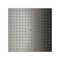 AXOR 35315331 ShowerSolutions Showerhead 250 Square 2-Jet, 1.75 GPM - Polished Black Chrome