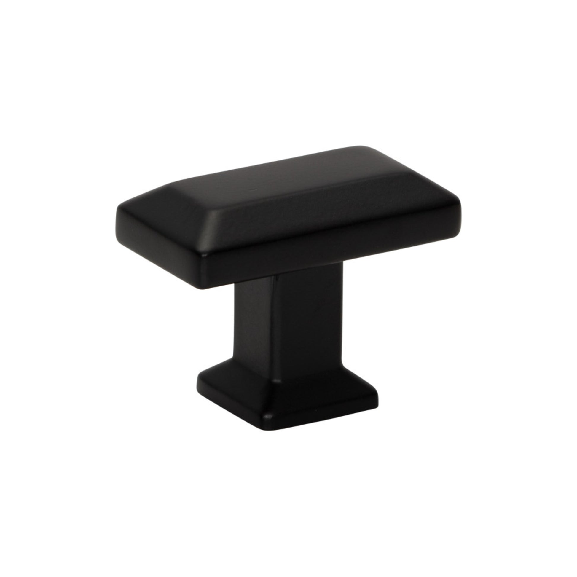 ATLAS A661-BL Sweetbriar Lane 1 3/8" Length Rectangle Knob - Matte Black