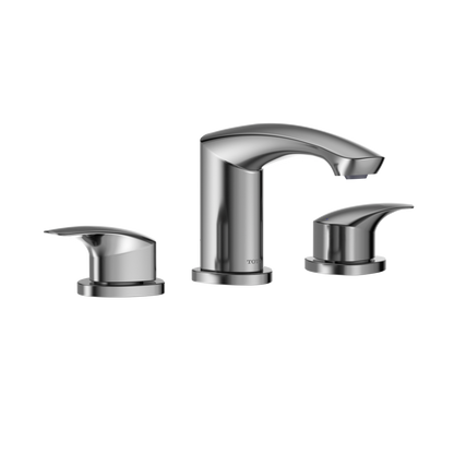 TOTO TLG09201U#CP Gm 1.2 Gpm Two Handle Widespread Bathroom Sink Faucet - Polished Chrome