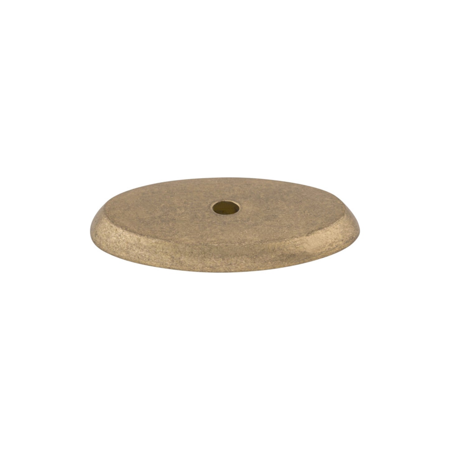 TOP KNOBS M1441 Aspen Oval Knob Backplate - Light Bronze