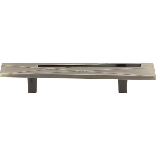 ATLAS 253R-BRN Modernist Right 3" Center to Center Bar Pull , Brushed Nickel