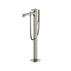 TOTO TBG08306U#PN Gc Single-Handle Free Standing Tub Filler With Handshower - Polished Nickel