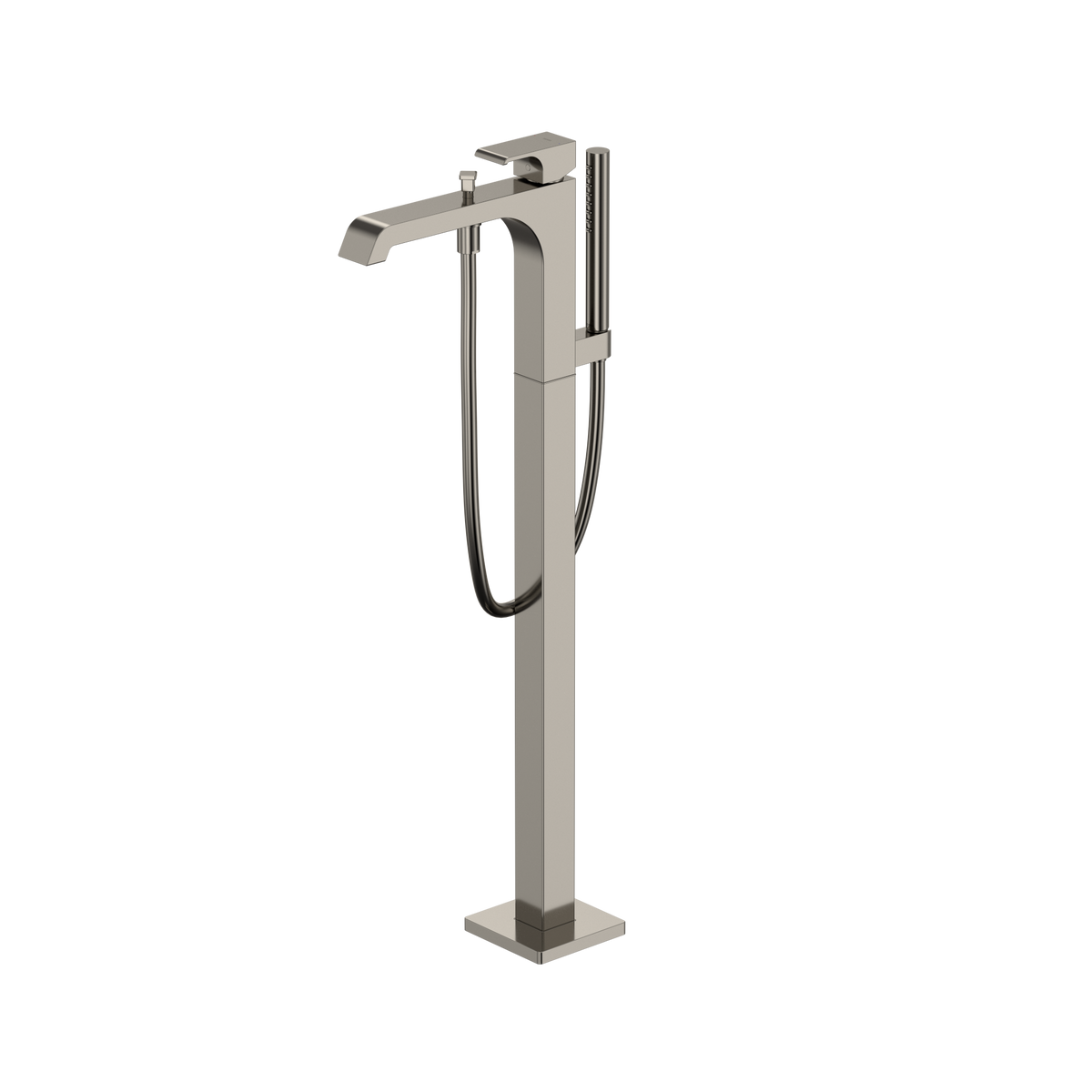TOTO TBG08306U#PN Gc Single-Handle Free Standing Tub Filler With Handshower - Polished Nickel