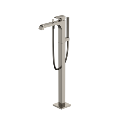 TOTO TBG08306U#PN Gc Single-Handle Free Standing Tub Filler With Handshower - Polished Nickel