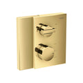 AXOR 46750991 Edge Thermostatic Trim with Volume Control - Polished Gold Optic