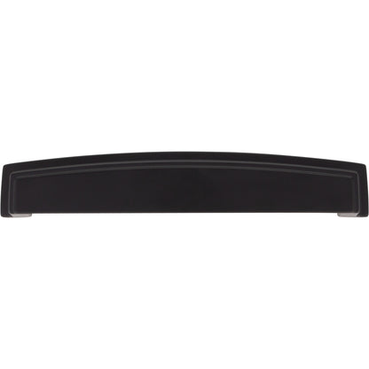 JEFFREY ALEXANDER 141-160MB Renzo 160 mm Center-to-Center Cup/Bin Pull - Matte Black