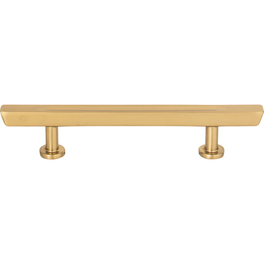 ATLAS 414-WB Tiki Hut 3 3/4" Center to Center Bar Pull , Warm Brass