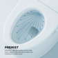 TOTO MS8551CUMFG#01 NEOREST AS Dual Flush 1.0 or 0.8 GPF Toilet with Intergeated Bidet Seat and EWATER+ , Cotton White