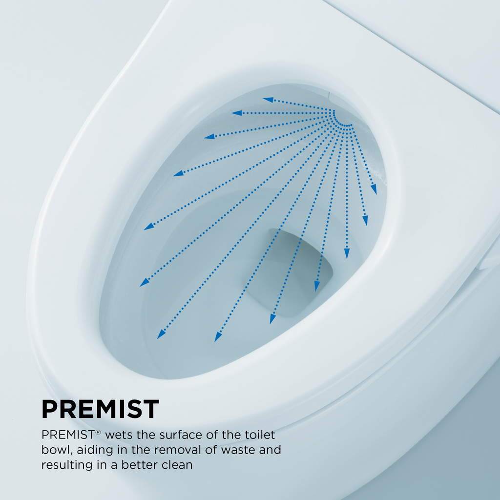 TOTO MS8341CUMFG#01 Neorest Rs Dual Flush 1.0 Or 0.8 Gpf Toilet With Integrated Bidet Seat And Ewater+ - Cotton White