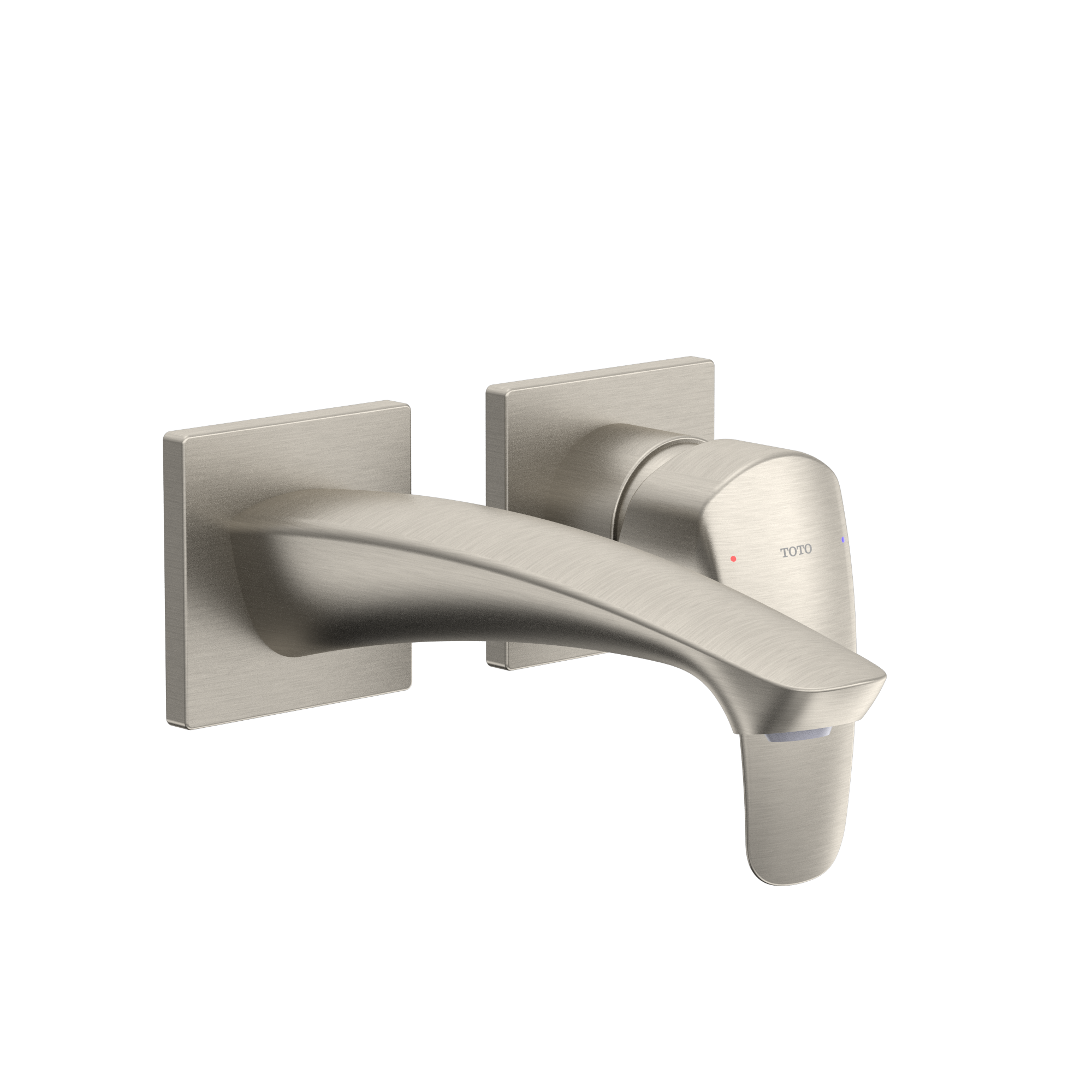 TOTO TLG09307U#BN Gm 1.2 Gpm Wall-Mount Single-Handle Bathroom Faucet With Comfort Glide Technology - Brushed Nickel