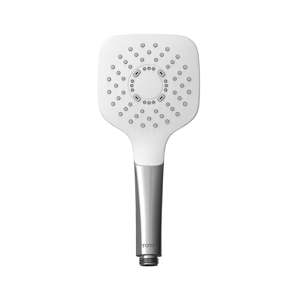 TOTO TBW02010U4#CP G Series 1.75 Gpm Single Spray 4 Inch Square Handshower With Comfort Wave Technology - Polished Chrome