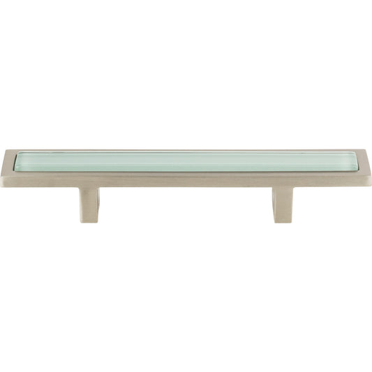 ATLAS 231-GR-BRN Spa 3" Center to Center Bar Pull , Brushed Nickel