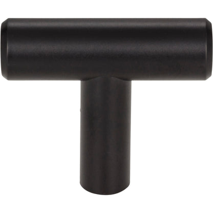 ELEMENTS 40MB Naples 1-9/16" Length Bar Knob - Matte Black