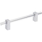 JEFFREY ALEXANDER 578-128PC Spencer 128 mm Center-to-Center Bar Pull - Polished Chrome