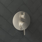 HANSGROHE 04447820 Ecostat Pressure Balance Trim S with Diverter - Brushed Nickel