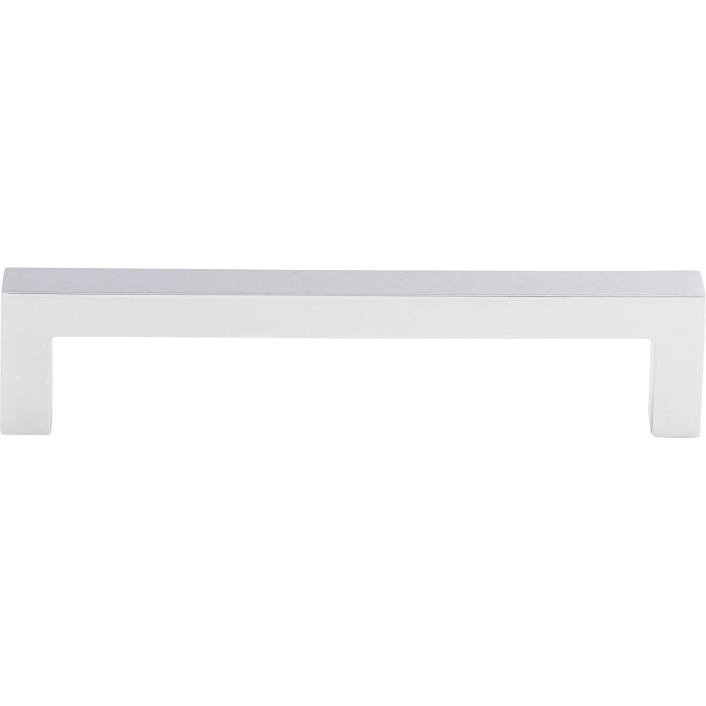 TOP KNOBS M1160 Square Bar 5 1/16" Center to Center Bar Pull - Polished Chrome