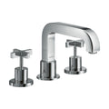 AXOR 39436001 Citterio 3-Hole Roman Tub Set Trim- Cross Handles - Chrome