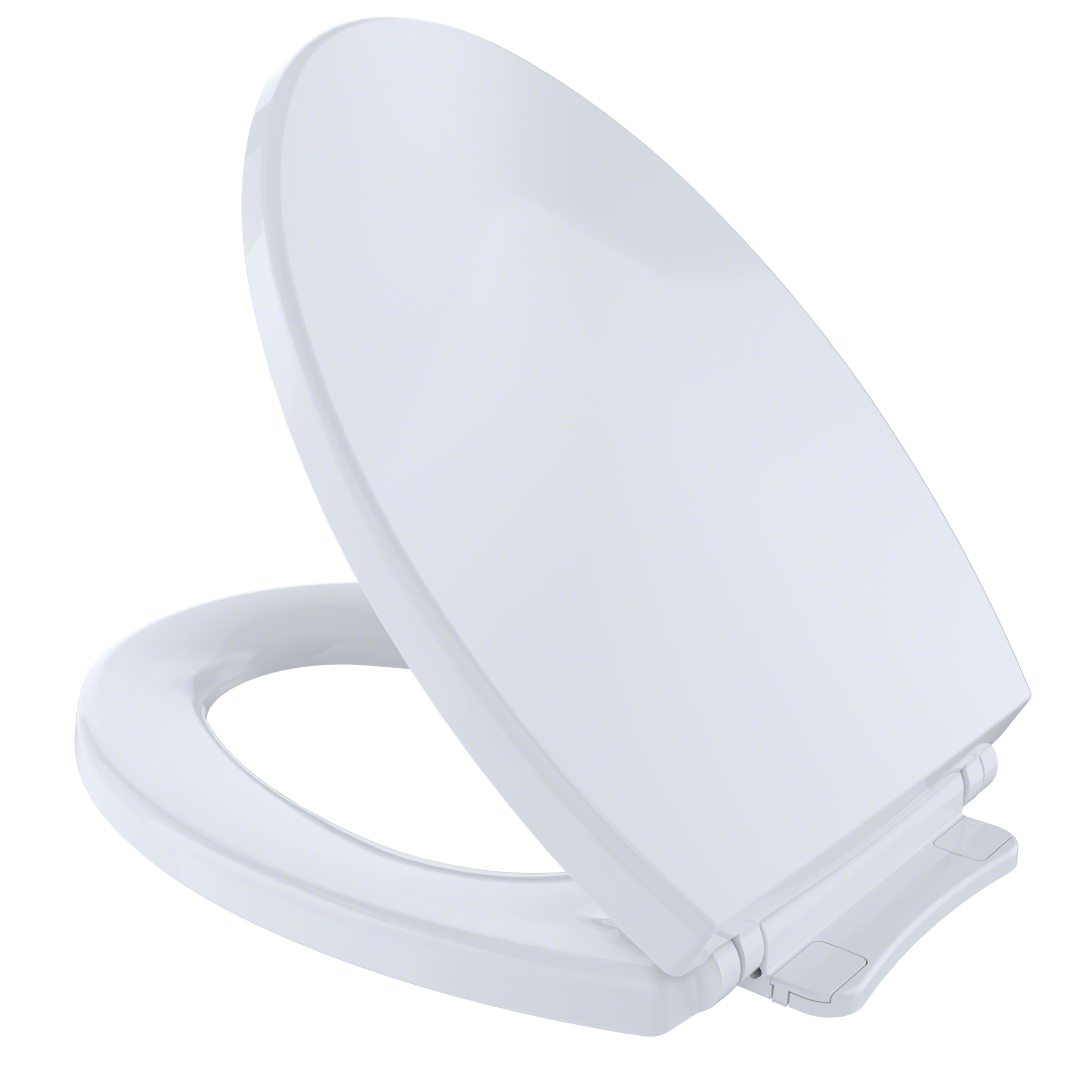 TOTO SS114#01 Softclose Slow Close Elongated Toilet Seat And Lid - Cotton White