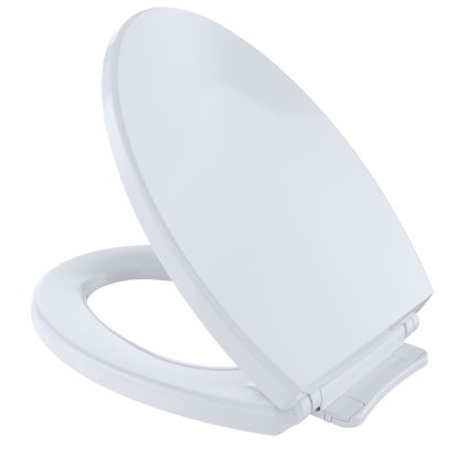 TOTO SS114#01 Softclose Slow Close Elongated Toilet Seat And Lid - Cotton White