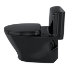 TOTO MS642124CEF#51 Nexus One-Piece Elongated 1.28 Gpf Universal Height Toilet With Ss124 Softclose Seat - Ebony