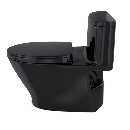 TOTO MS642124CEF#51 Nexus One-Piece Elongated 1.28 Gpf Universal Height Toilet With Ss124 Softclose Seat - Ebony