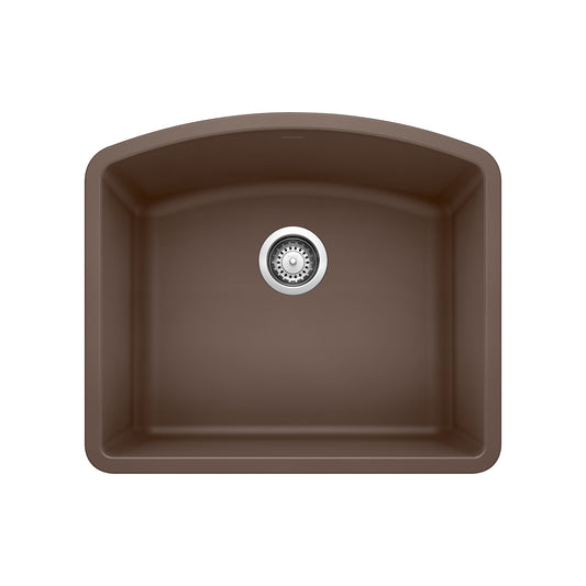 BLANCO 440172 Diamond Diamond SILGRANIT 24" Single Bowl Undermount Kitchen Sink - Cafe in Cafe