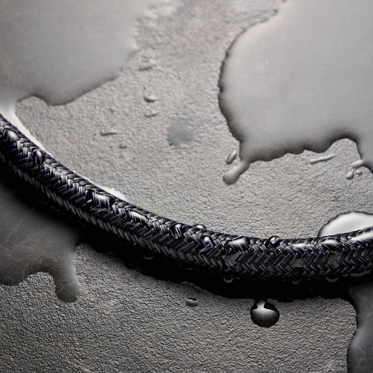 HANSGROHE 28230670 DesignFlex Textile Handshower Hose, 80" - Matte Black