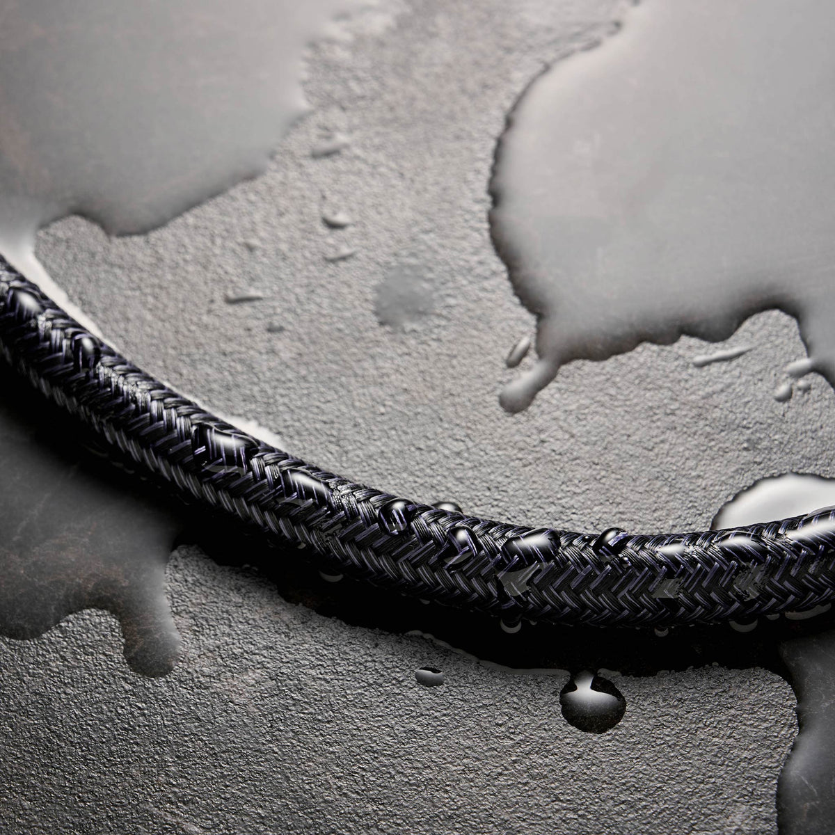 HANSGROHE 28230670 DesignFlex Textile Handshower Hose, 80" - Matte Black