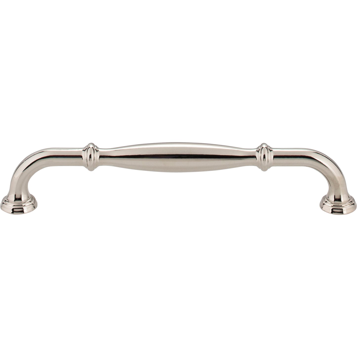 JEFFREY ALEXANDER 658-160NI Tiffany 160 mm Center-to-Center Bar Pull - Polished Nickel