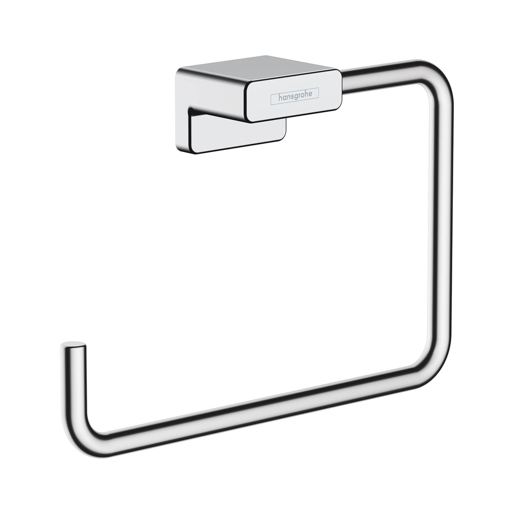 HANSGROHE 41754000 AddStoris Towel Ring - Chrome