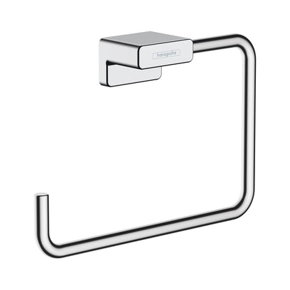 HANSGROHE 41754000 AddStoris Towel Ring - Chrome