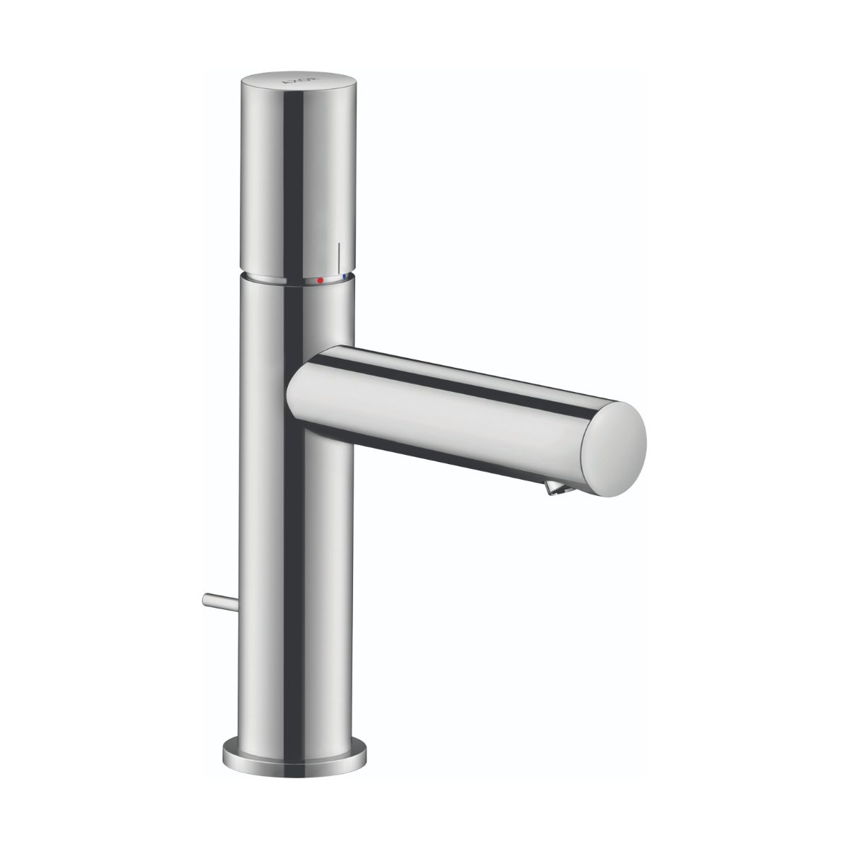 AXOR 45001001 Uno Single-Hole Faucet 110 with Zero Handle and Pop-Up Drain, 1.2 GPM - Chrome