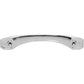 JEFFREY ALEXANDER 678-96PC Wheeler 96 mm Center-to-Center Bar Pull - Polished Chrome