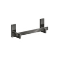 AXOR 42613330 Universal Rectangular Towel Bar, 12" - Polished Black Chrome