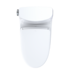 TOTO MW6144726CEFG#01 Washlet+ Carlyle Ii One-Piece Elongated 1.28 Gpf Toilet And Washlet+ S7 Contemporary Bidet Seat - Cotton White