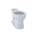 TOTO C243EF#01 Entrada Universal Height Round Toilet Bowl - Cotton White