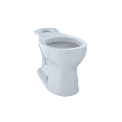 TOTO C243EF#01 Entrada Universal Height Round Toilet Bowl - Cotton White