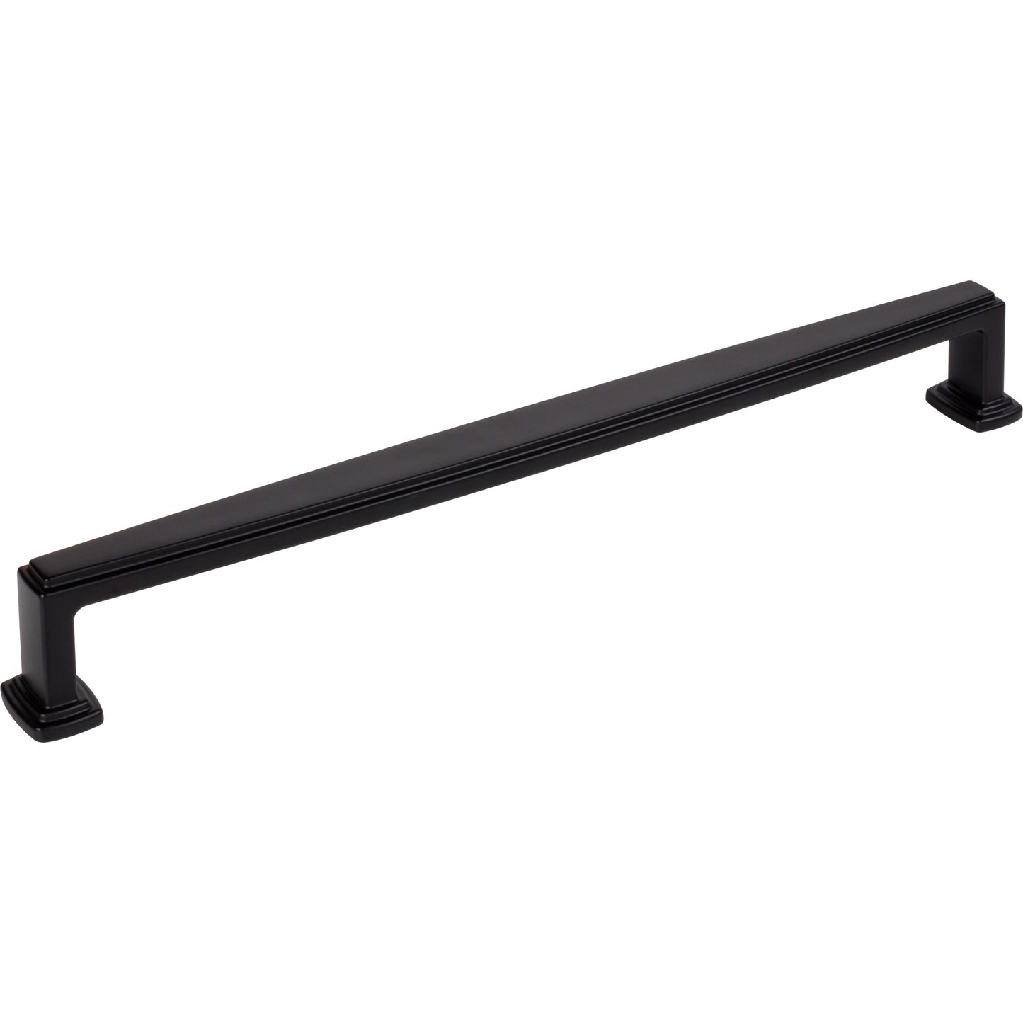 JEFFREY ALEXANDER 171-12MB Richard 12" Center-to-Center Appliance Pull - Matte Black