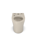 TOTO CT446CEFGNT40#03 Aquia Iv Elongated Universal Height Skirted Toilet Bowl With Cefiontect - Bone
