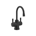 INSINKERATOR HC250MBLK-SS Instant Hot & Cold Water Dispenser System, 2-Handle Drinking Water Faucet with 2/3-Gallon, Stainless Steel Tank