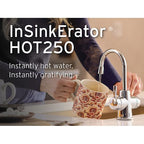 INSINKERATOR HC250SN-SS Instant Hot & Cold Water Dispenser System, 2-Handle Drinking Water Faucet with 2/3-Gallon, Stainless Steel Tank