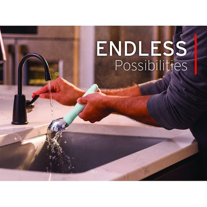 INSINKERATOR 45675B-ISE Instant Hot Water Dispenser System, Single-Handle Faucet with 2/3-Gallon Stainless Steel Tank - H250-MBLK-SS