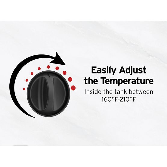 INSINKERATOR 45675-ISE Instant Hot Water Dispenser System, Single-Handle Faucet with 2/3-Gallon Stainless Steel Tank - H250C-SS