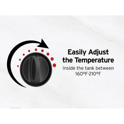 INSINKERATOR 45675-ISE Instant Hot Water Dispenser System, Single-Handle Faucet with 2/3-Gallon Stainless Steel Tank - H250C-SS