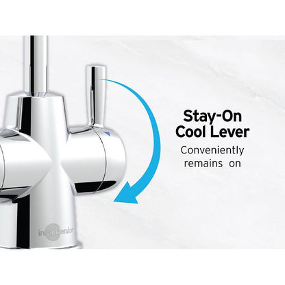 INSINKERATOR 45676A-ISE Instant Hot & Cold Water Dispenser System, 2-Handle Drinking Water Faucet with 2/3-Gallon, Stainless Steel Tank -  HC250SN-SS