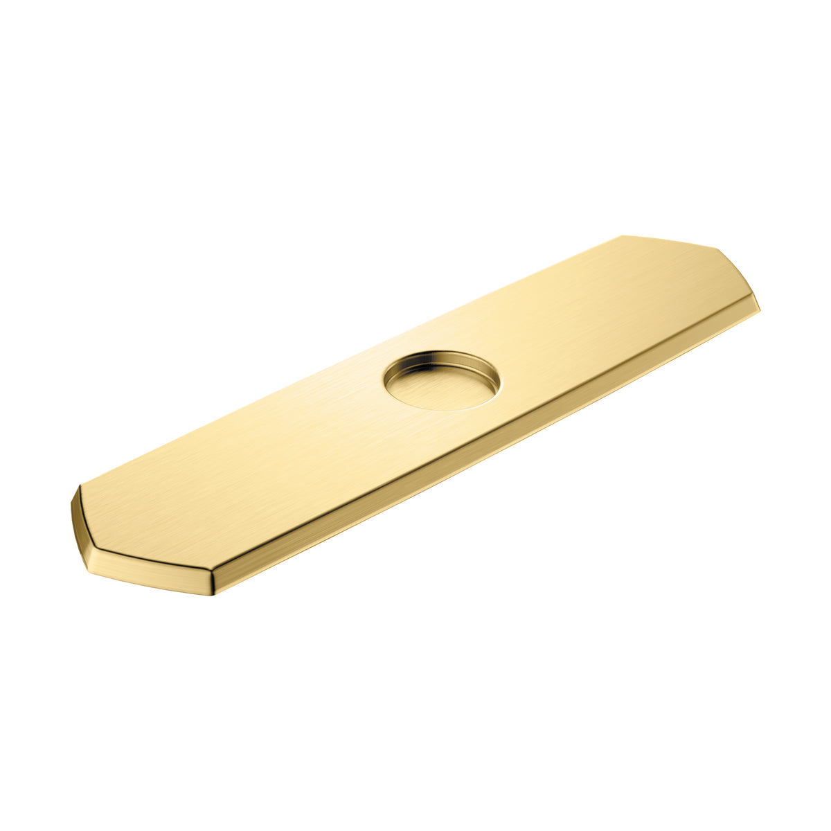 HANSGROHE 04856250 Locarno Base Plate for Single-Hole Kitchen Faucets, 10" - Brushed Gold Optic