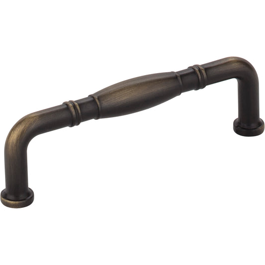 JEFFREY ALEXANDER Z290-96-ABSB Durham 96 mm Center-to-Center Bar Pull - Antique Brushed Satin Brass